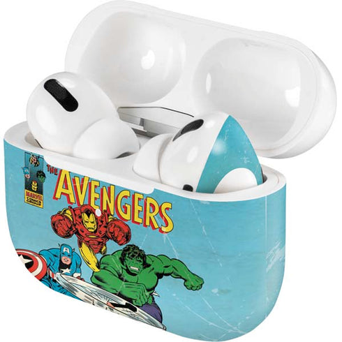 Marvel Classic Comics The Avengers  AirPods Skins